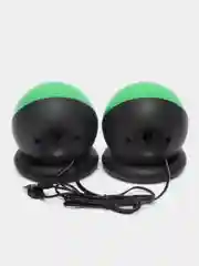 Зеленый компьютерные колонки Magic Ball 2.0 для ноутбука и компьютера