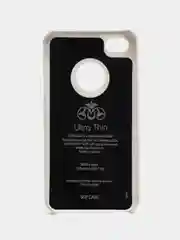 Белый чехол-накладка для смартфона iPhone 4/4s