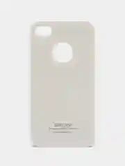 Белый чехол-накладка для смартфона iPhone 4/4s