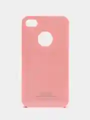 Розовый чехол-накладка для смартфона iPhone 4/4s