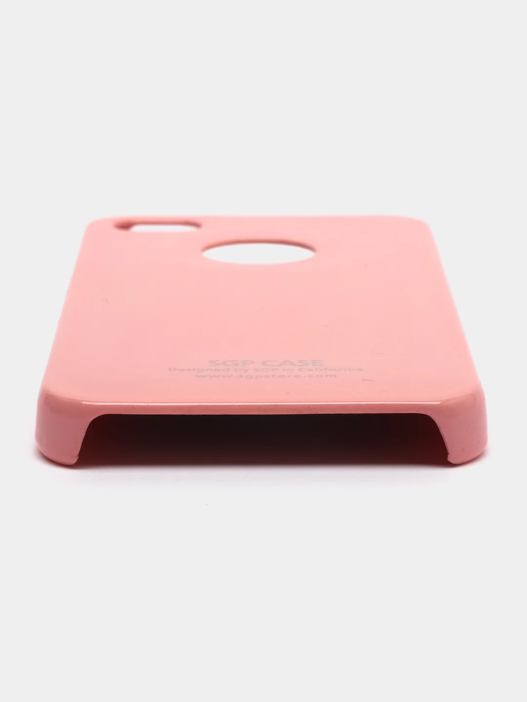 Розовый чехол-накладка для смартфона iPhone 4/4s
