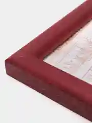 Бордовый фоторамка 21 х 30, А4, дерево сосна