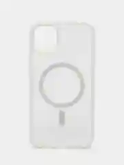 Белый чехол MagSafe для iPhone 11, 12, 13, 14,Pro, Pro Max, Plus, mini