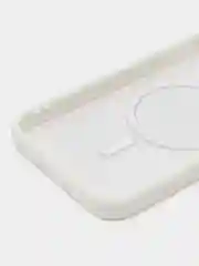 Белый чехол MagSafe для iPhone 11, 12, 13, 14,Pro, Pro Max, Plus, mini