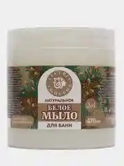 Мыло для бани ЛЮЦЕРИЯ Белое натуральное, 470мл