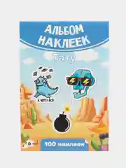 Голубой наклейки, альбом, набор наклеек для детей, тематические наклейки для мальчиков и девочек