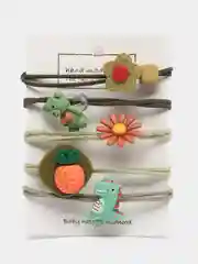 Зеленый резинки для волос