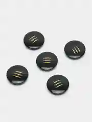 Приглушённый хаки пуговицы, 5 штук, d 3.0 см