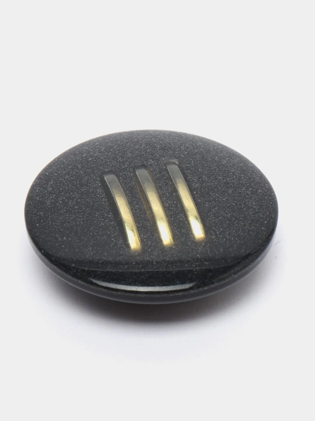 Серый пуговицы, 5 штук, d 3.0 см