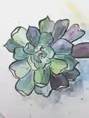 Открытка "Суккулент"