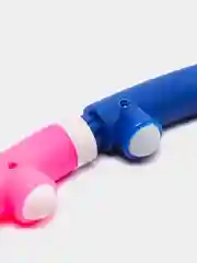 Обруч массажный LMAR PLAST 7 частей Сине-розовый