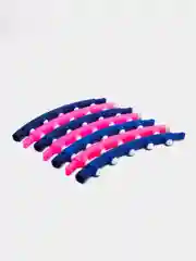 Обруч массажный LMAR PLAST 7 частей Сине-розовый
