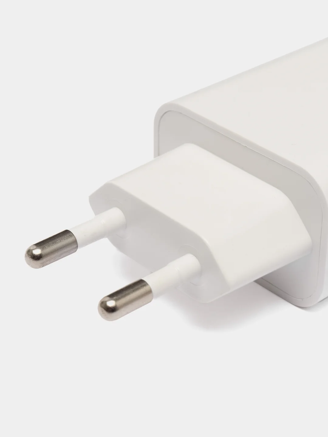 Белый сетевое зарядное устройство Borofone BA71A, 20W, PD, QC, AFC, c кабелем Type-C/Lightning