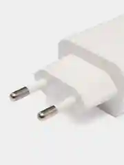 Белый сетевое зарядное устройство Borofone BA71A, 20W, PD, QC, AFC, c кабелем Type-C/Lightning