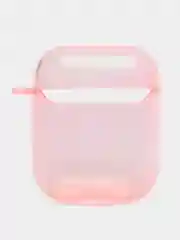 Конфетный чехол для наушников Apple Airpods 1/2 Pro неоновый силиконовый прозрачный