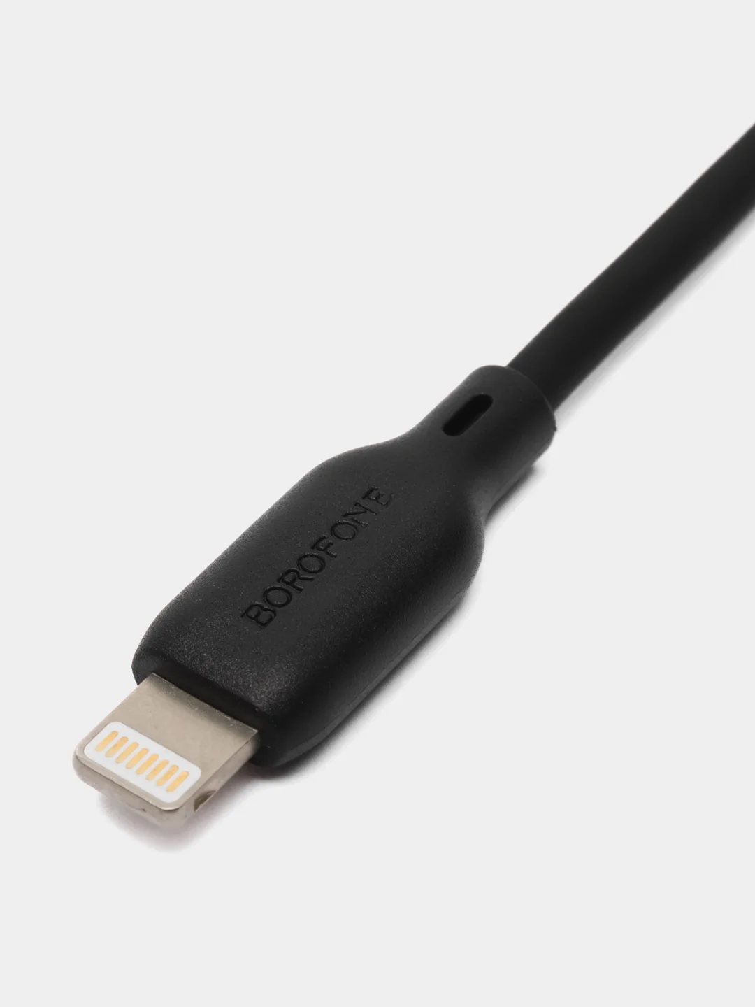 Черный акустический кабель AUX Borofone BL18, 3.5 мм, AUX, Type-C, Lightning