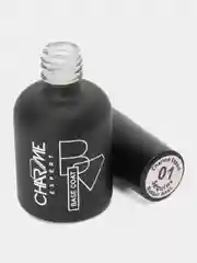 База камуфлирующая с шиммером Charme Expert Sequins Rubber 01, 12 мл
