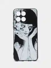 Белый силиконовый чехол для Honor X6/Honor X8 5G (Хонор Х6/Х8 5г), с принтом, с рисунком