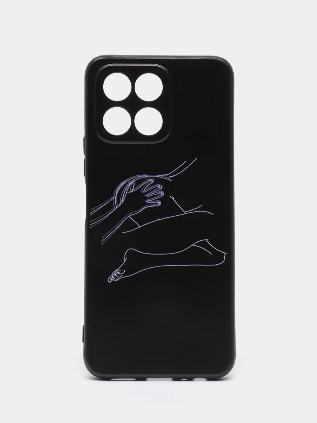 Слоновая кость силиконовый чехол для Honor X6/Honor X8 5G (Хонор Х6/Х8 5г), с принтом, с рисунком