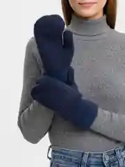 Серый варежки женские