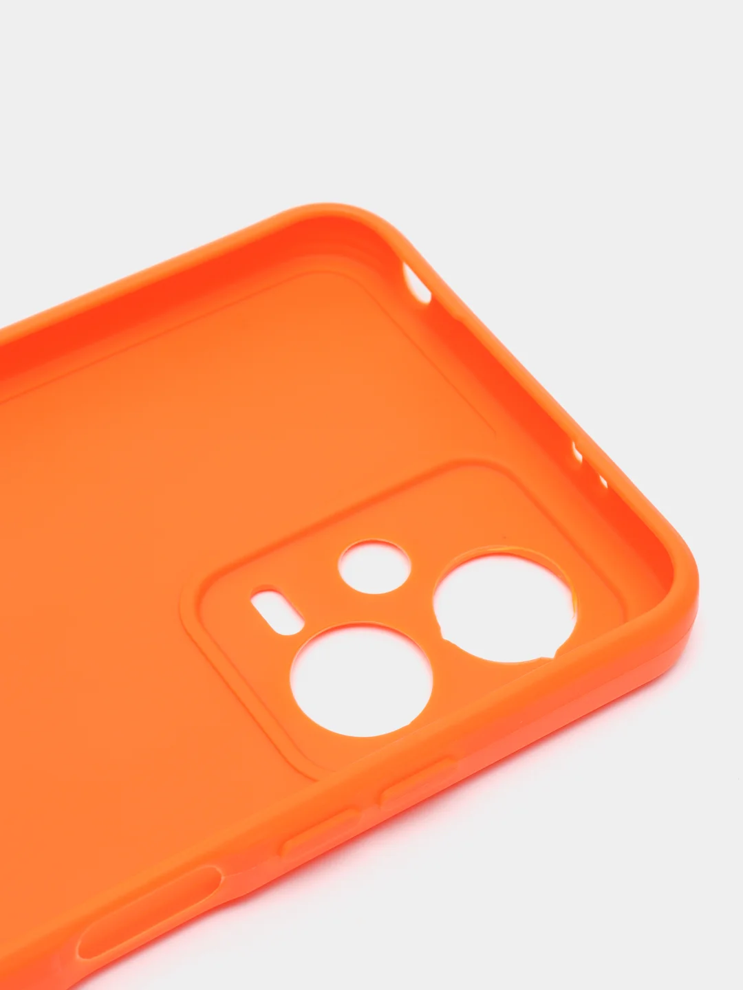 Оранжевый чехол для Xiaomi Redmi Note 12 5G  / Poco X5 5G (Сяоми Нот 12 5 Джи / Поко Х5), прозрачный