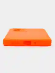 Оранжевый чехол для Xiaomi Redmi Note 12 5G  / Poco X5 5G (Сяоми Нот 12 5 Джи / Поко Х5), прозрачный