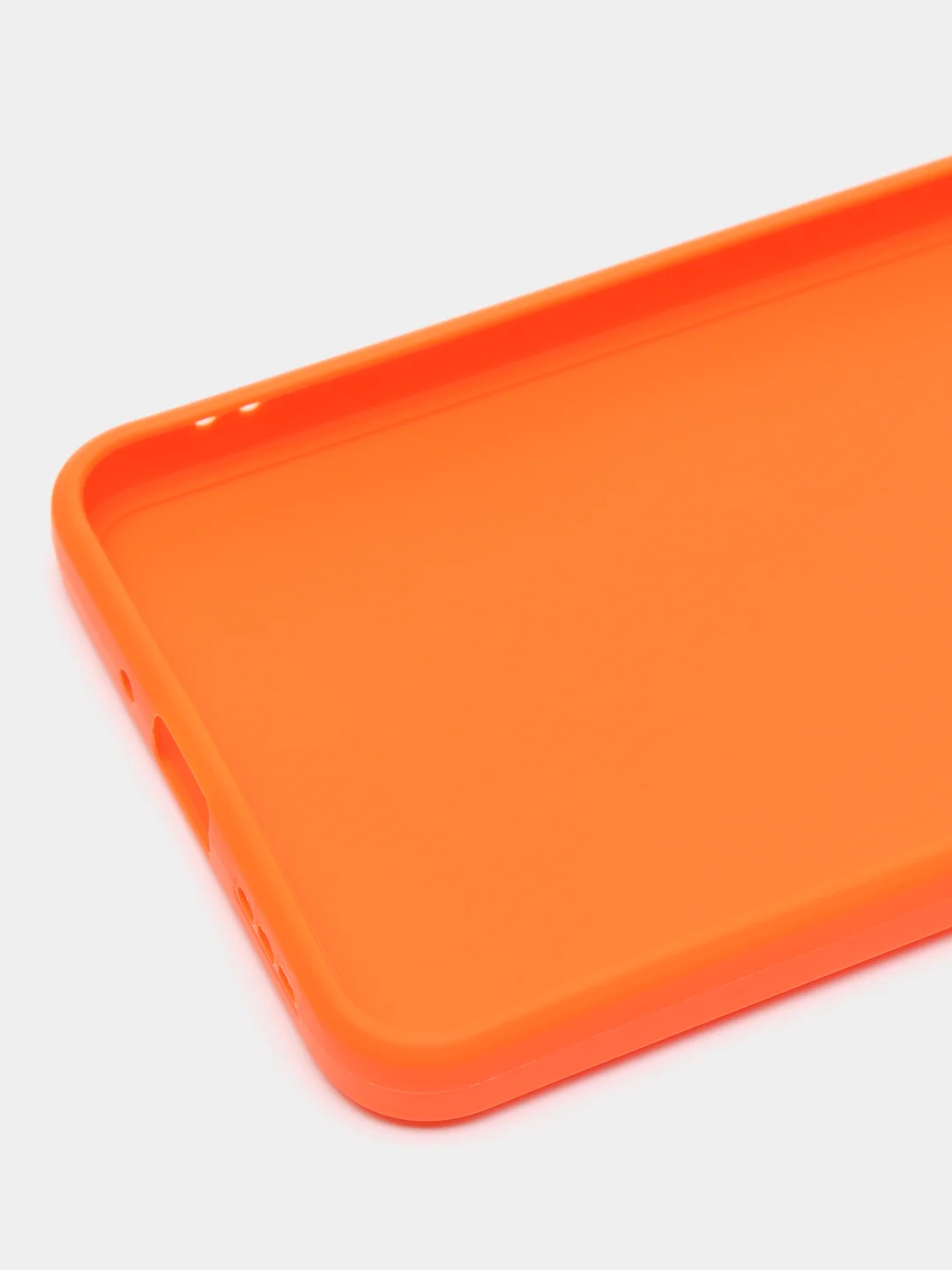Оранжевый чехол для Xiaomi Redmi Note 12 5G  / Poco X5 5G (Сяоми Нот 12 5 Джи / Поко Х5), прозрачный