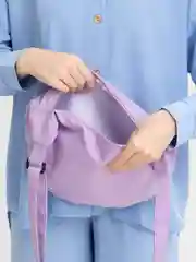 Аметистовый сумка женская, кросс боди, через плечо