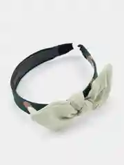 Зеленый ободок женский
