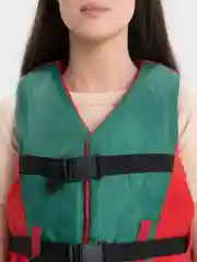 Зеленый жилет страховочный