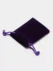 Фиолетовый мешочек джутовый, подарочный