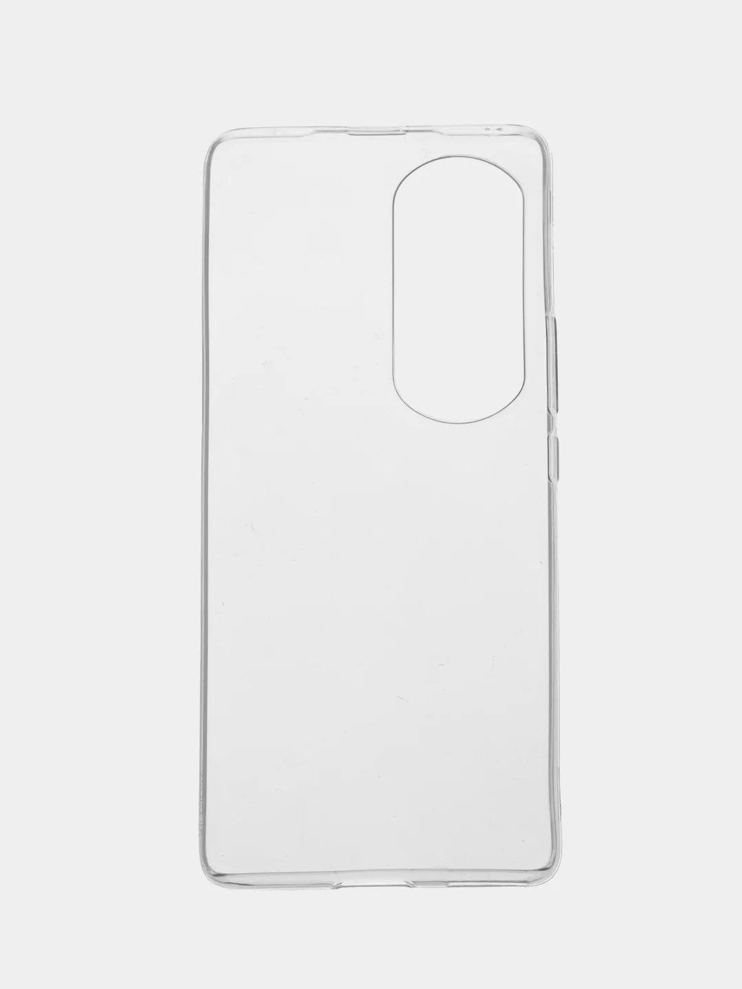 Прозрачный чехол для Honor 70 Pro (Хонор 70 Про), прозрачный, силиконовый