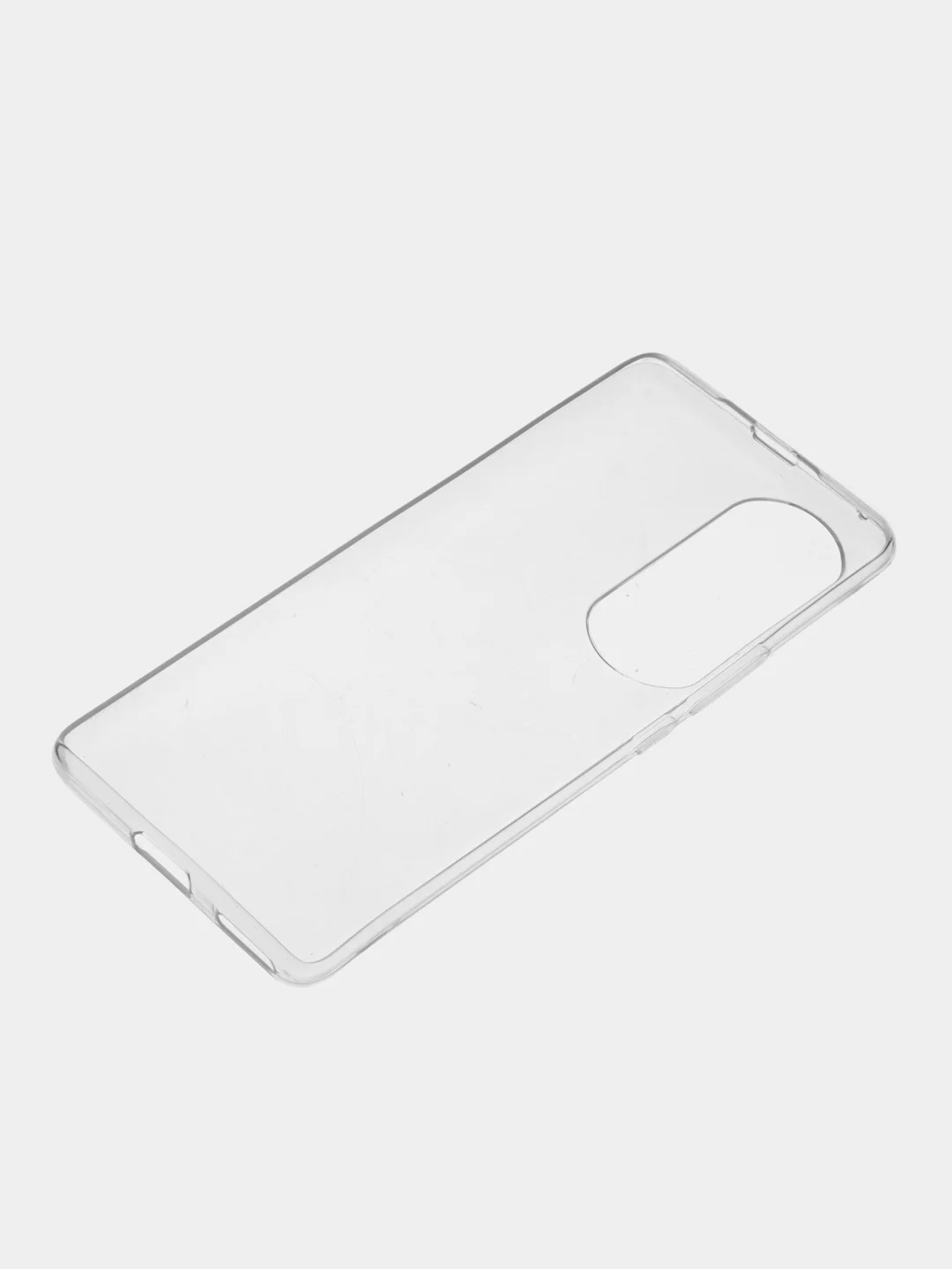 Прозрачный чехол для Honor 70 Pro (Хонор 70 Про), прозрачный, силиконовый