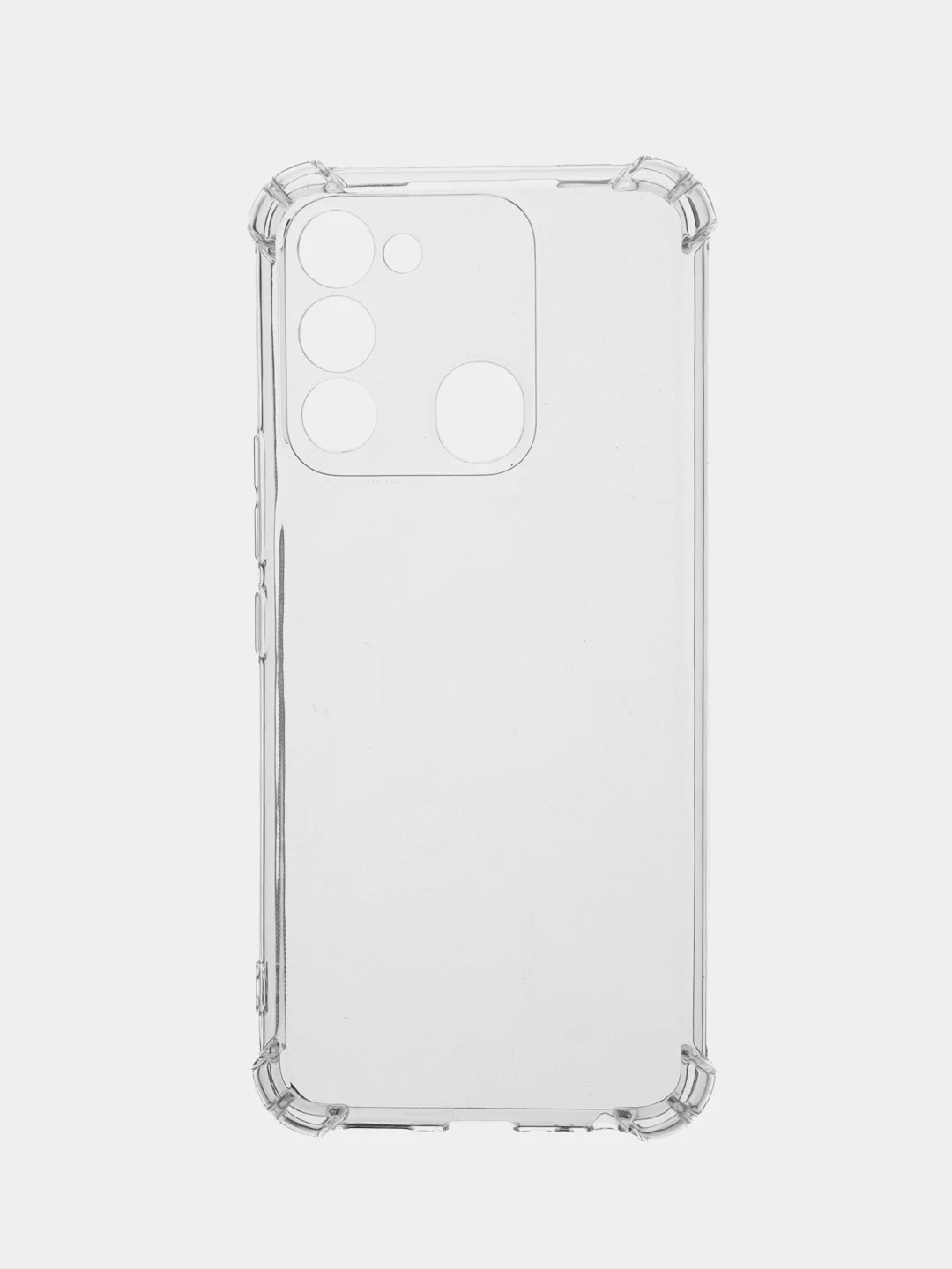 Прозрачный чехол силиконовый Tecno Spark GO 2022, Tecno Spark 8C (Техно Спарк Го, Спарк 8) прозрачный