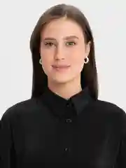 Серьги белые