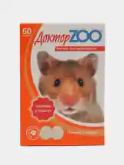 Лакомство витаминное для грызунов, Доктор Zoo красота и здоровье, 60 таб