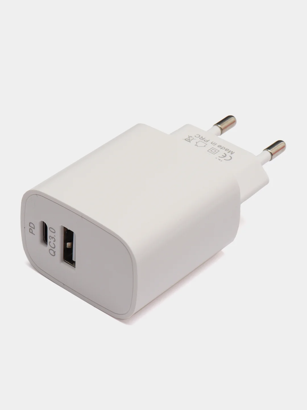 Зарядное устройство быстрое сетевое (220В) Sonnen, порты Usb+type-c, Qc 3.0, 3 А, 455505
