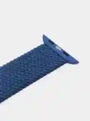 Серый ремешок-монобраслет для Apple Watch, плетеный, нейлоновый