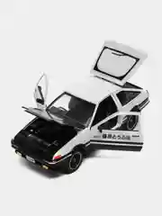 Белый металлическая машина Toyota Sprinter Trueno, 1:24, со звуком, 20 см