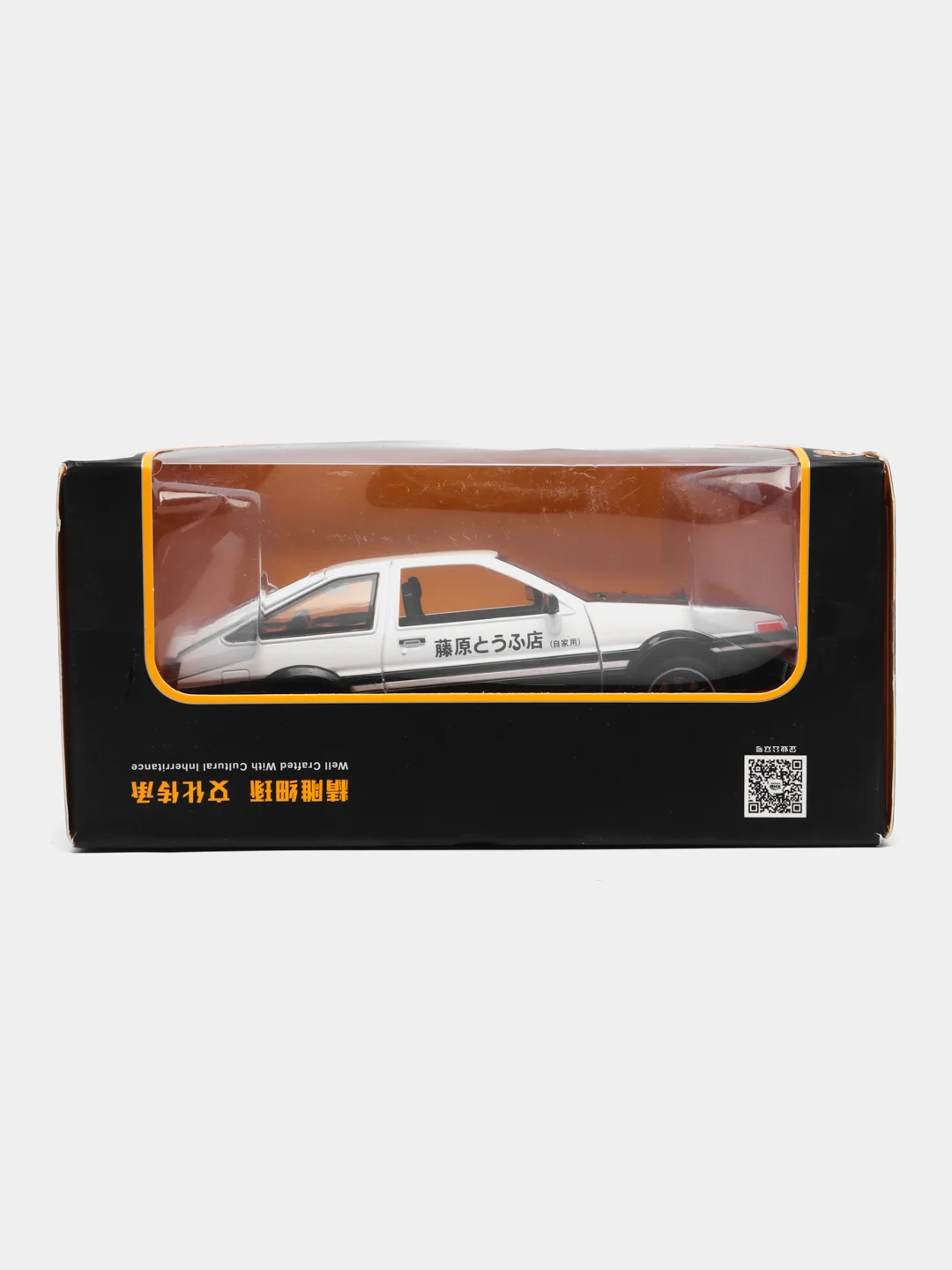Белый металлическая машина Toyota Sprinter Trueno, 1:24, со звуком, 20 см