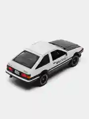 Белый металлическая машина Toyota Sprinter Trueno, 1:24, со звуком, 20 см
