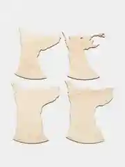 Многослойная деревянная раскраска, 3D раскраска из дерева "Доберман"