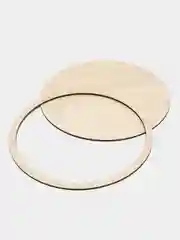 Многослойная деревянная раскраска, 3D раскраска из дерева "Доберман"