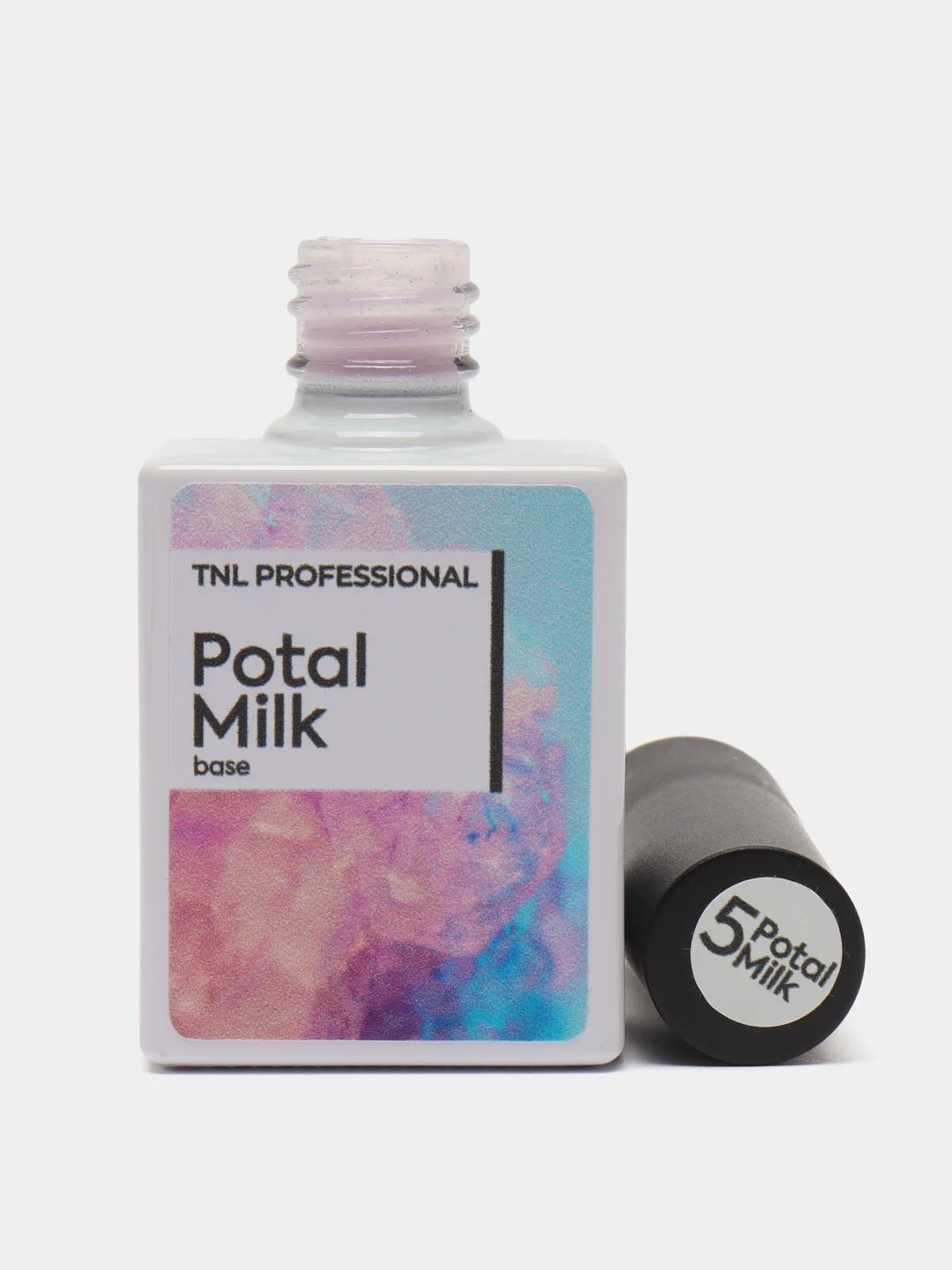 Пурпурный камуфлирующая база со светоотражающей поталью Potal Milk TNL, 10 мл