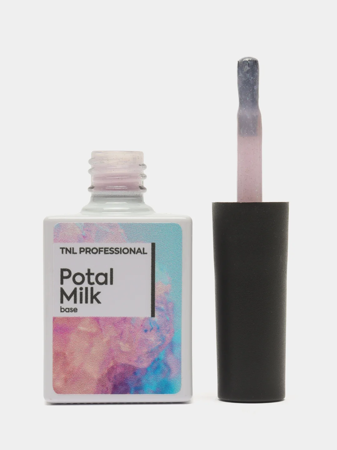 Пурпурный камуфлирующая база со светоотражающей поталью Potal Milk TNL, 10 мл