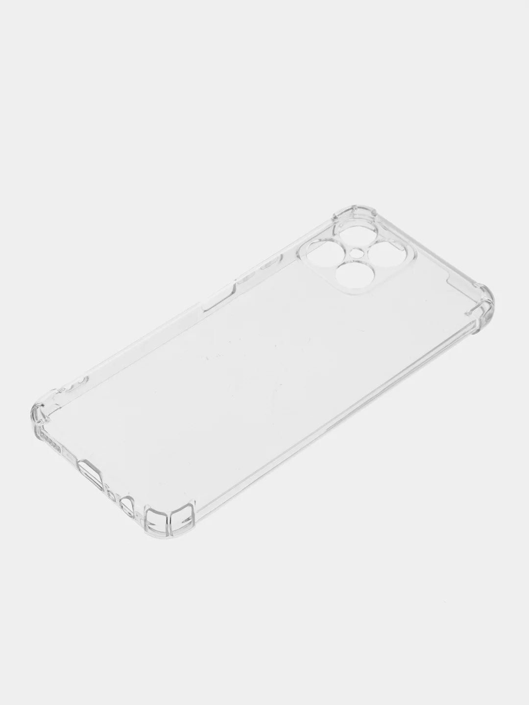 Прозрачный чехол Huawei Honor X8 4G (Хуавей Хонор Х8 4Г), прозрачный, силиконовый, противоударный
