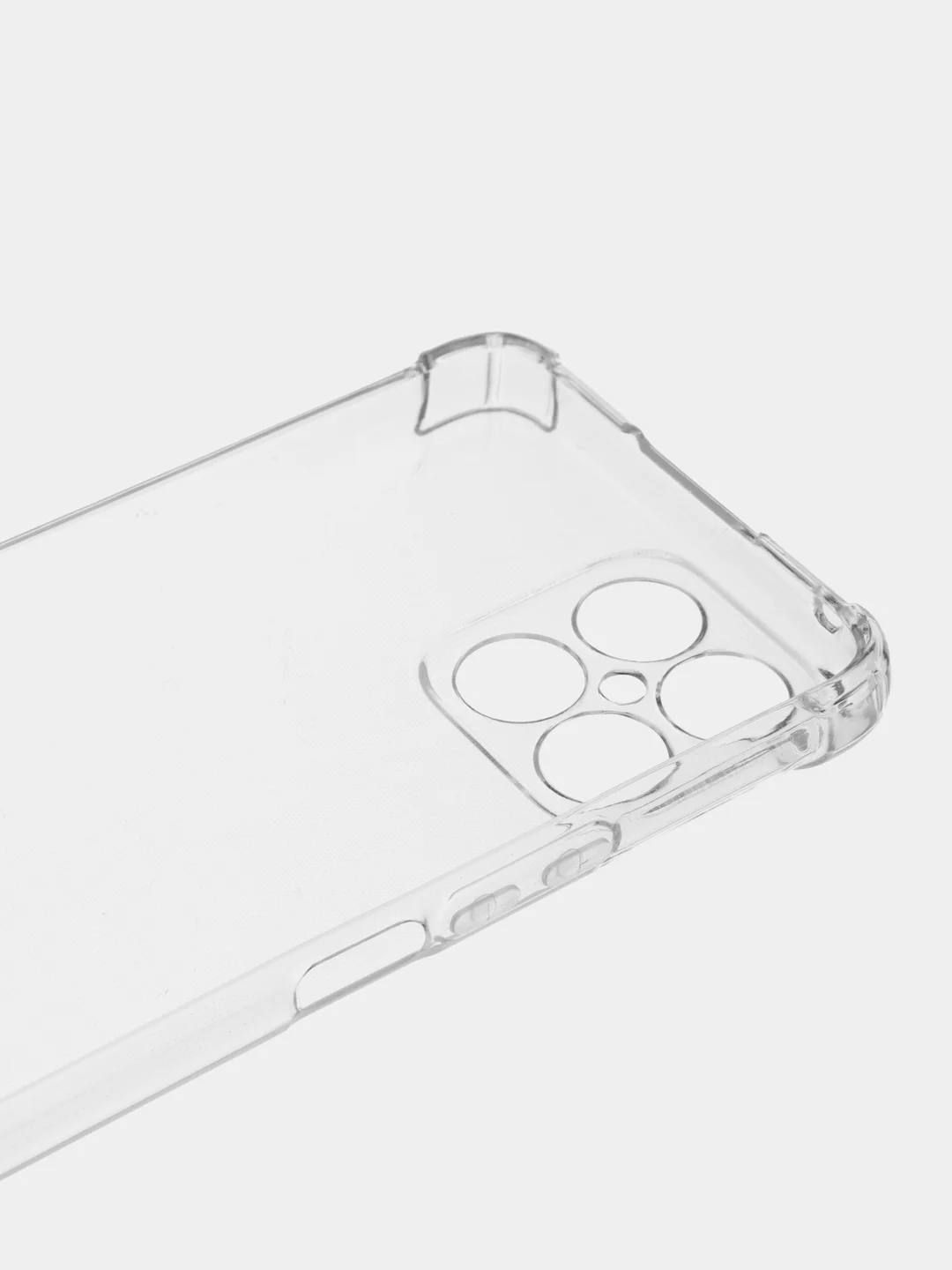 Прозрачный чехол Huawei Honor X8 4G (Хуавей Хонор Х8 4Г), прозрачный, силиконовый, противоударный