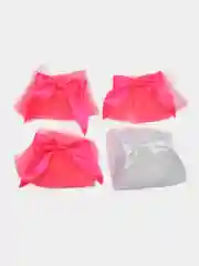 Коралловый фата на девичник, набор 4 шт