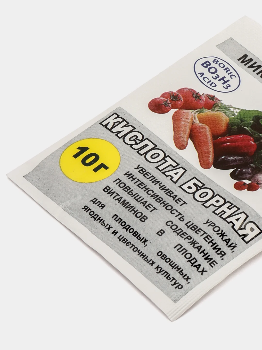 Борная кислота микроудобрение, 10 гр