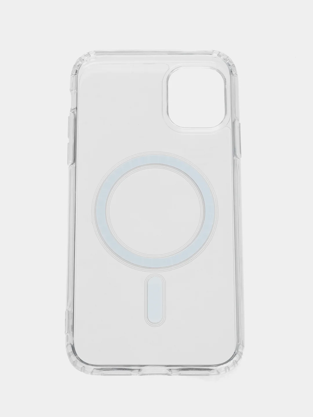 Прозрачный чехол MagSafe для iPhone (Айфон) 11, 12, 13, 14, Pro, Pro Max, Plus, силиконовый